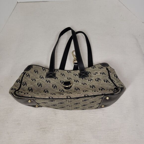 DOONEY & BOURKE Purse Bag Womens Silver Buckle Designer Satchel Bags Purses - Picture 2 of 16